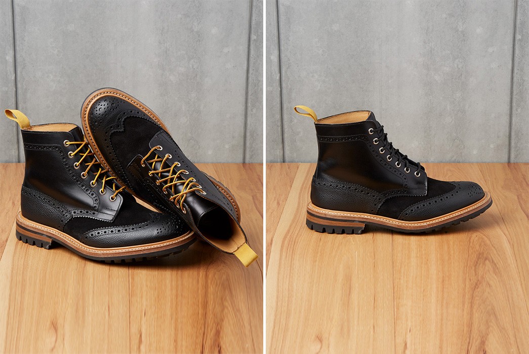 social-trickers-uses-three-different-leathers-for-their-textured-stow-boot-front-angle-and-single