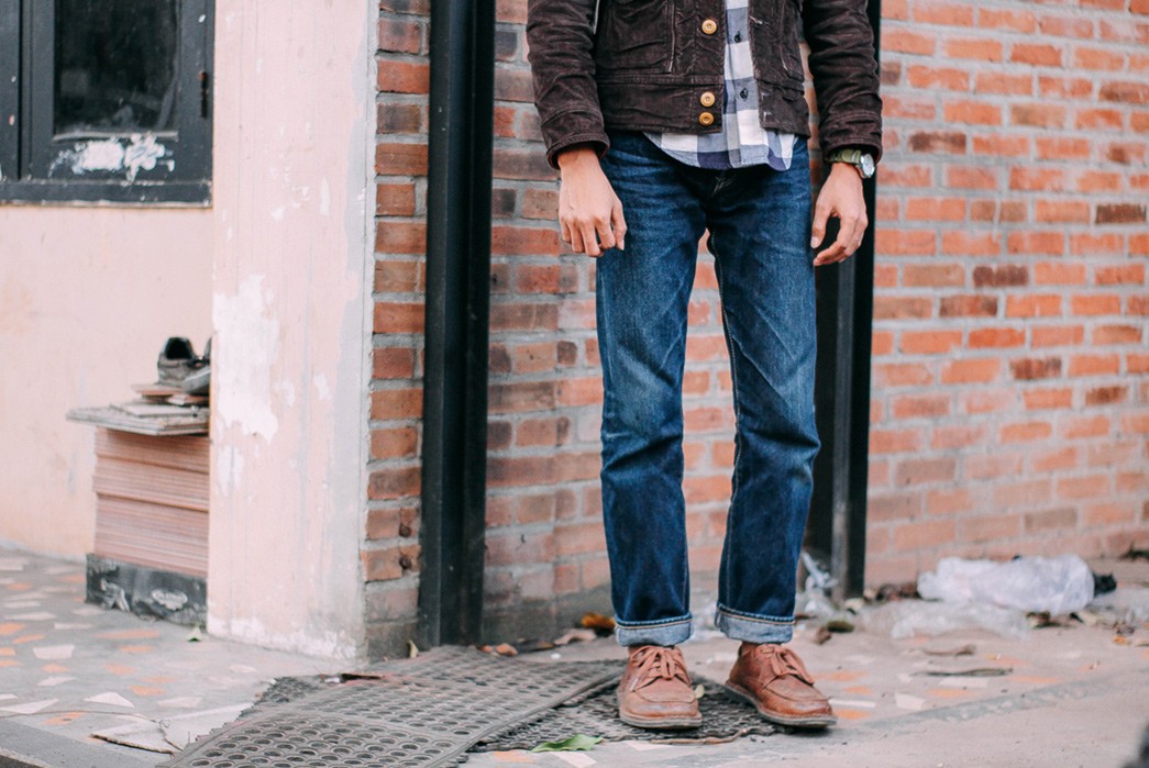 Rootdiggers MTO Orange Selvedge (6 Washes, 2 Washes, 1 Soak) - Fade of ...