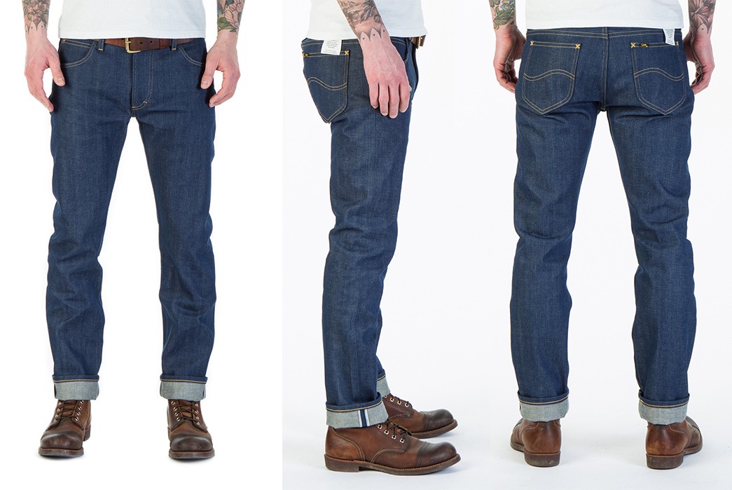 Lee Offers Up The 101 Rider In A 12.5Oz. Natural Indigo Selvedge Denim