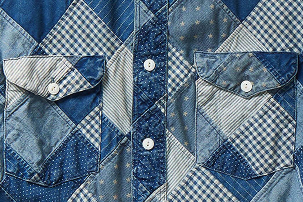 RRL's Limited-Edition Work Shirt Uses Every Heritage Indigo Print Ever