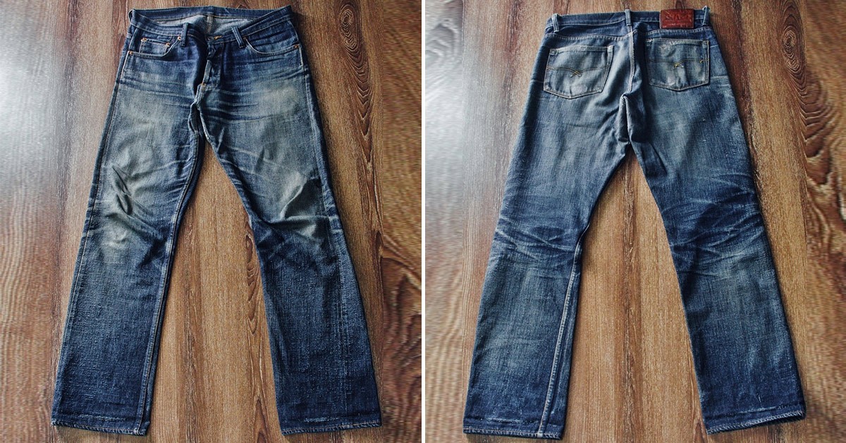 Oldblue Co. Extra Slub (3 Years, Unknown Washes) - Fade of the Day