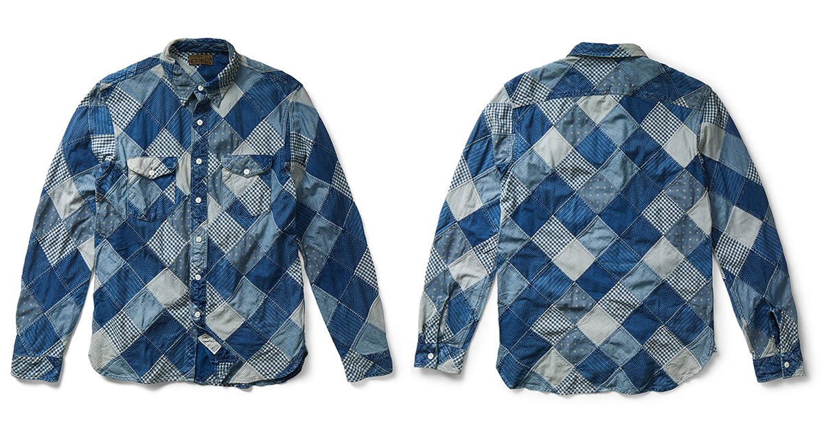 RRL's Limited-Edition Work Shirt Uses Every Heritage Indigo Print Ever