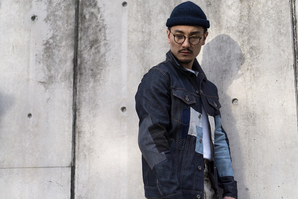 3sixteen-celebrates-the-classrooms-5th-anniversary-with-limited-patchwork-type-3s-jacket-front-on-wall
