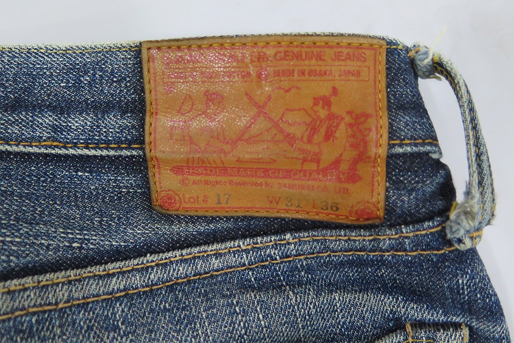 Samurai Jeans S710XX (2 Years, 7 Washes) - Fade of the Day