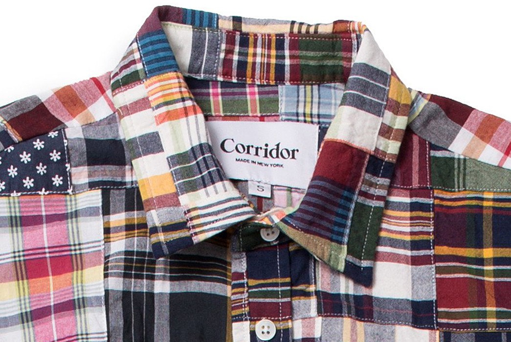 Corridor's-Summer-Patch-Madras-Shirt-Goes-to-Heck-front-collar