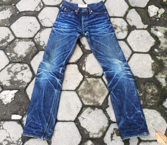 Fade-Friday---Oldblue-Co.-8.25-cut-19-oz.-Indonesian-Selvedge-(9-Months,-1-Wash,-1-Soak)-front