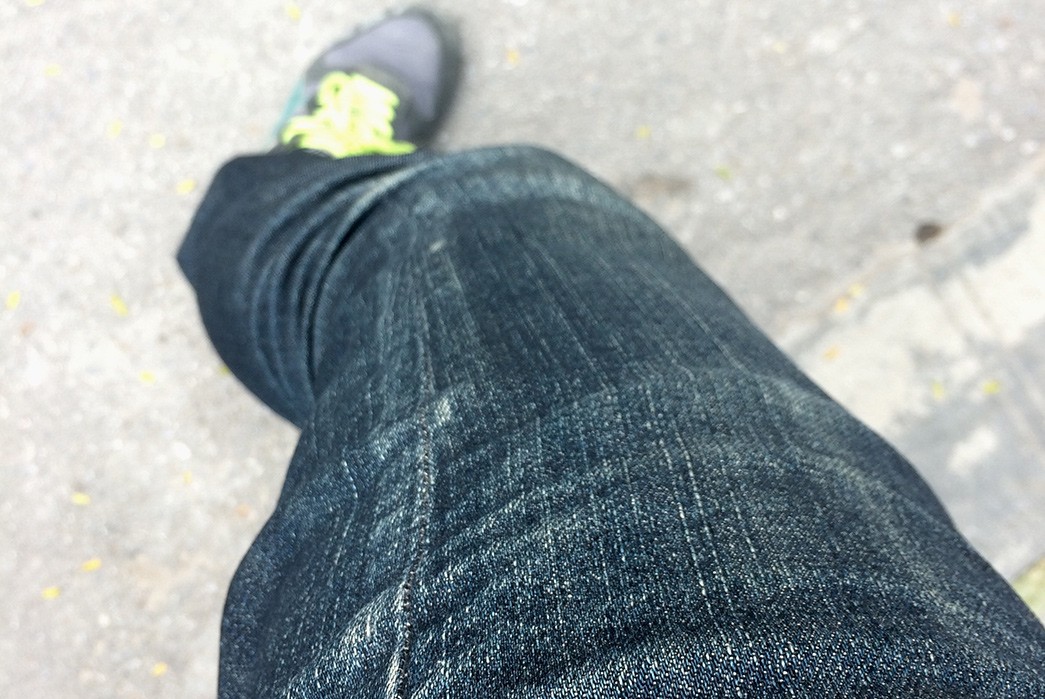 Fade-of-the-Day---Levi's-511-Rigid-Dragon-(6-Months,-1-Wash,-4-Soaks)-front-right-leg