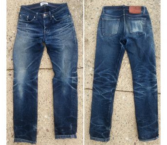 Fade-of-the-Day---Naked-&-Famous-Okayama-Spirit-2-(10-Months,-2-Washes,-2-Soaks)-front-back
