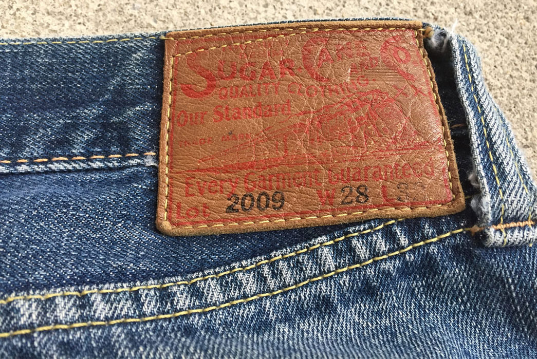 Fade-of-the-Day---Sugar-Cane-2009-(5-Years,-Unknown-Washes,-1-Soak)-back-patch