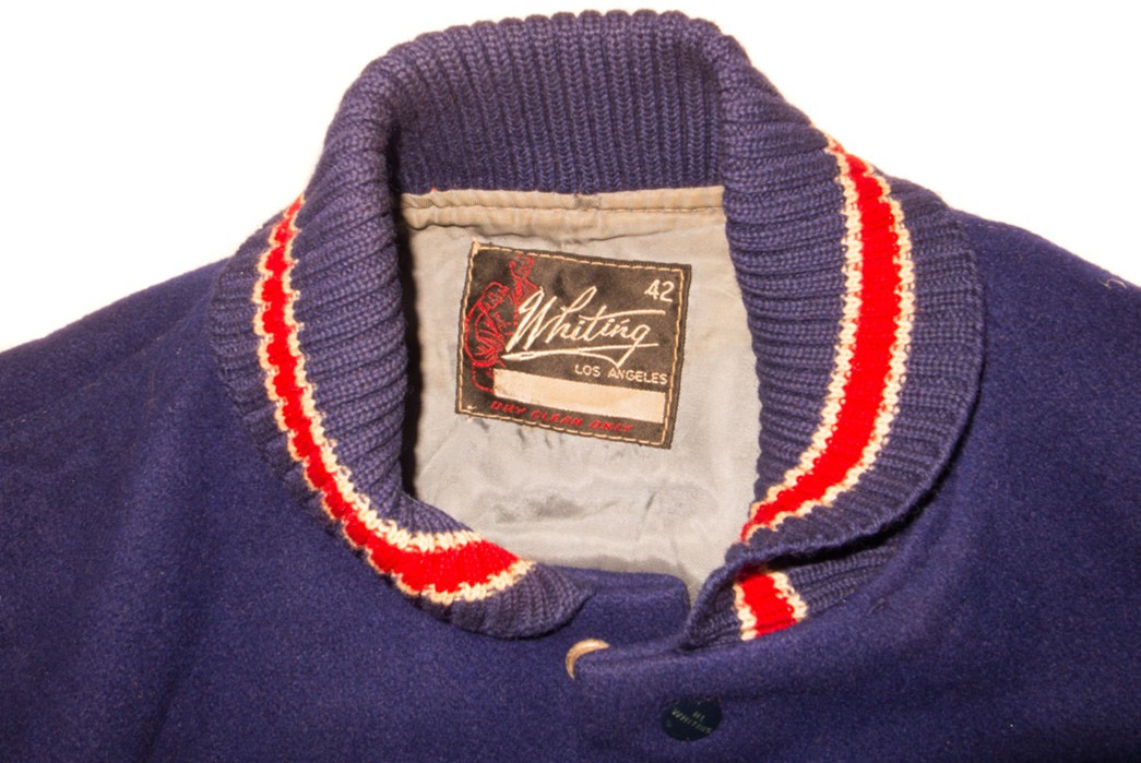 Fade-of-the-Day---Whiting-Los-Angeles-Varsity-Jacket-(10+-Years)-front-collar