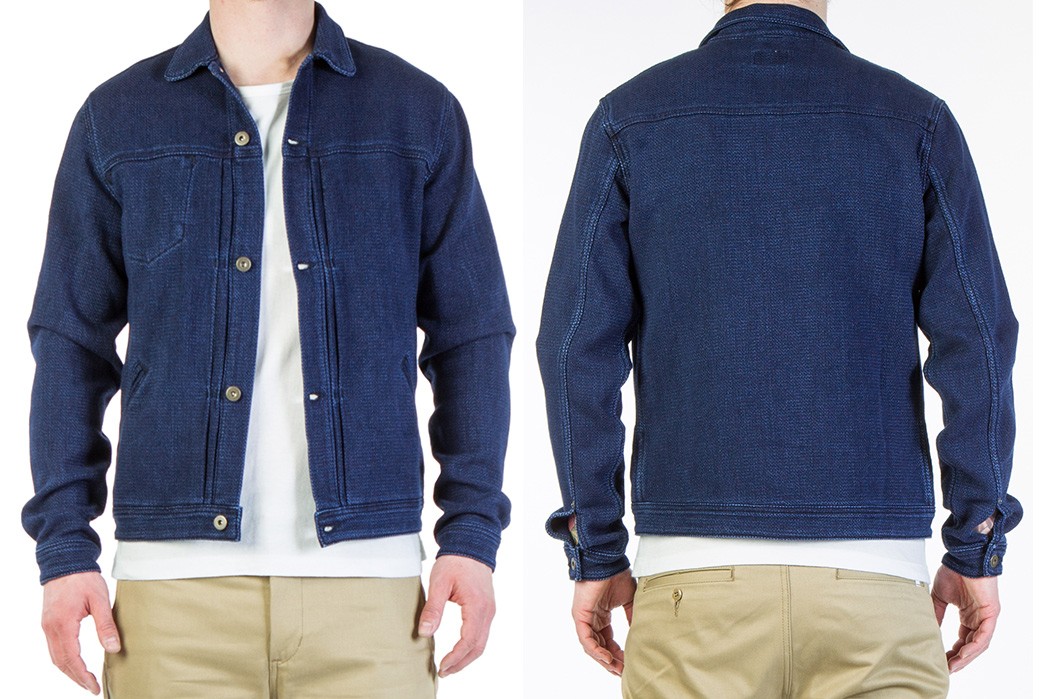 Livid-Jeans-Joshua-Japan-Indigo-Dobby-Jacket-model-front-back