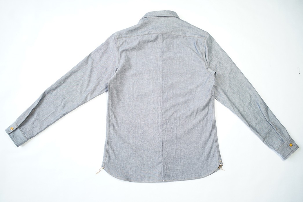 Masterson-Sunday-Brunch-6oz.-Loomstate-Selvedge-Chambray-Shirt-back