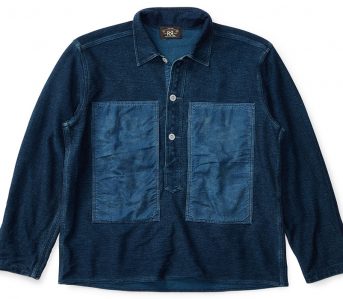RRL-Indigo-Knit-Cotton-Workshirt-front
