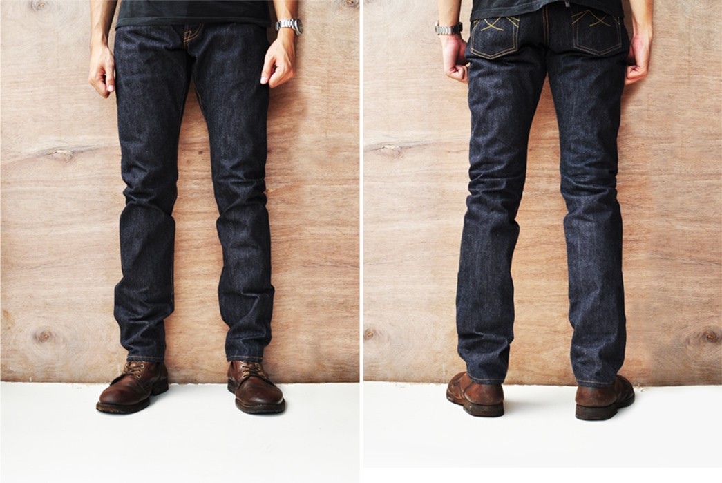 Sage's-Ranger-19oz.-Loomstate-Jeans-Make-Their-Fourth-Return-model-front-back