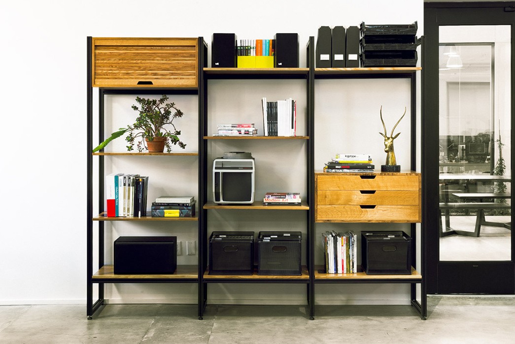 Tanner-Goods-Introduces-Their-Modular-Shelving-System-books