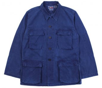 Blue-Blue-Japan-Indigo-Hand-Dyed-Cotton-Poplin-Four-Pocket-Shirt-Jacket-front
