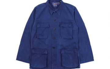 Blue-Blue-Japan-Indigo-Hand-Dyed-Cotton-Poplin-Four-Pocket-Shirt-Jacket-front