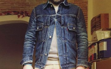 Fade-Friday---TCB-'50s-Type-II-Jacket-(3.5-Years,-12-Washes,-1-Soak)-modal-front