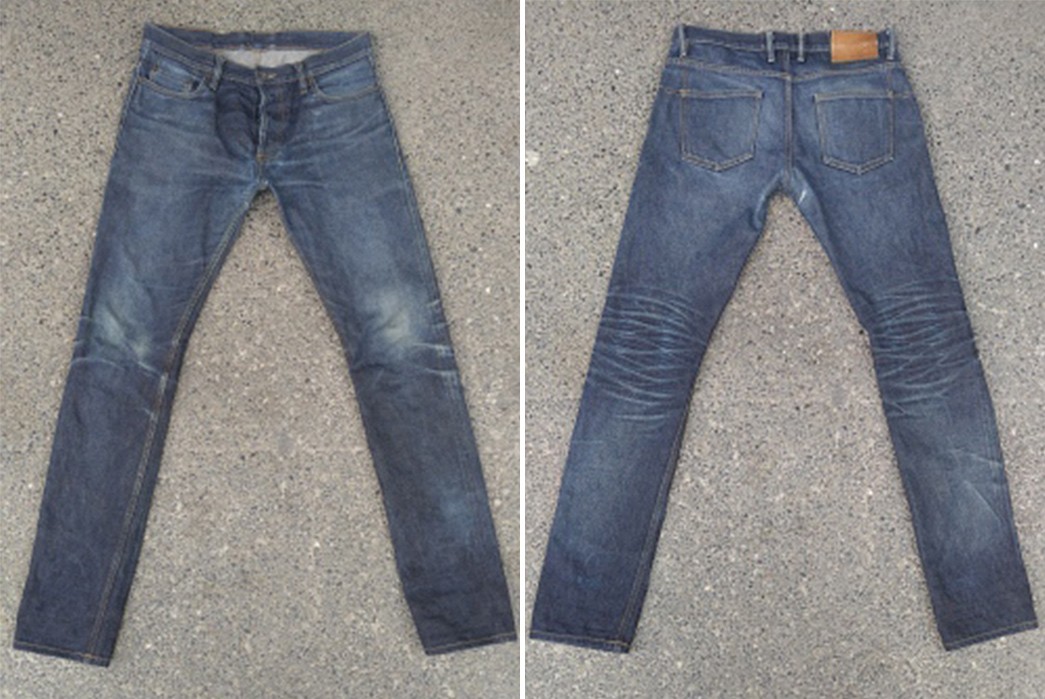 Fade-of-the-Day---3Sixteen-ST-100XK-Kibata-(13-Months,-2-Washes,-1-Soak)-front-back