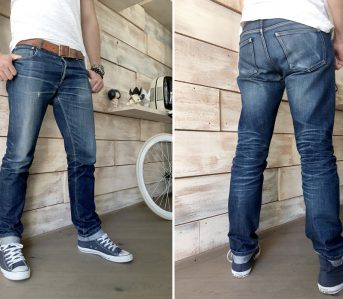 Fade-of-the-Day-–-A.P.C.-Petit-Standard-(1-Year,-4-Months,-8-Washes,-Unknown-Soaks)-model-front-back