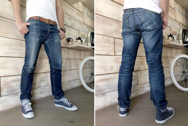 Fade-of-the-Day-–-A.P.C.-Petit-Standard-(1-Year,-4-Months,-8-Washes,-Unknown-Soaks)-model-front-back</a>