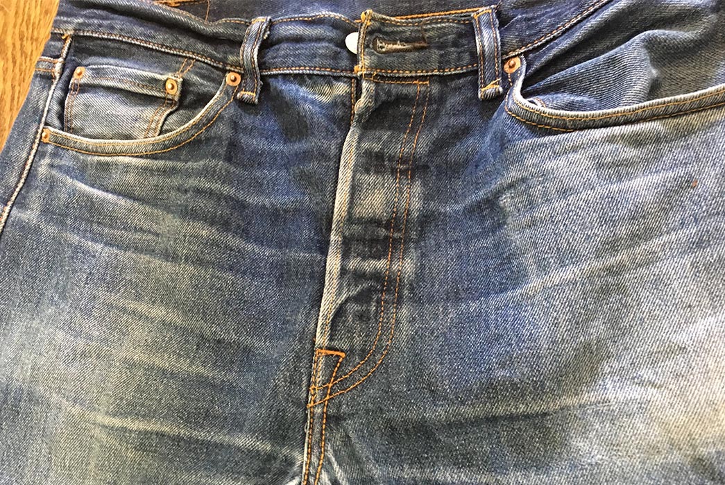 Fade-of-the-Day---Levi's-501-STF-(2-Years,-2-Washes,-2-Soaks)-front-top