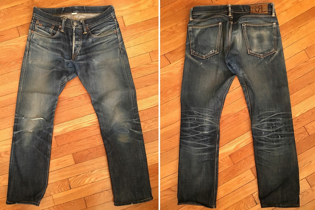 Fade-of-the-Day---RRL-Slim-Rigid-(4.5-Years,-4-Washes,-2-Soaks)-front-back