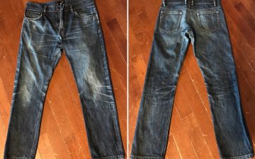 Fade-of-the-Day---Todd-Shelton-Pro-Selvedge-Raw-(21-Months,-3-Washes)-front-back