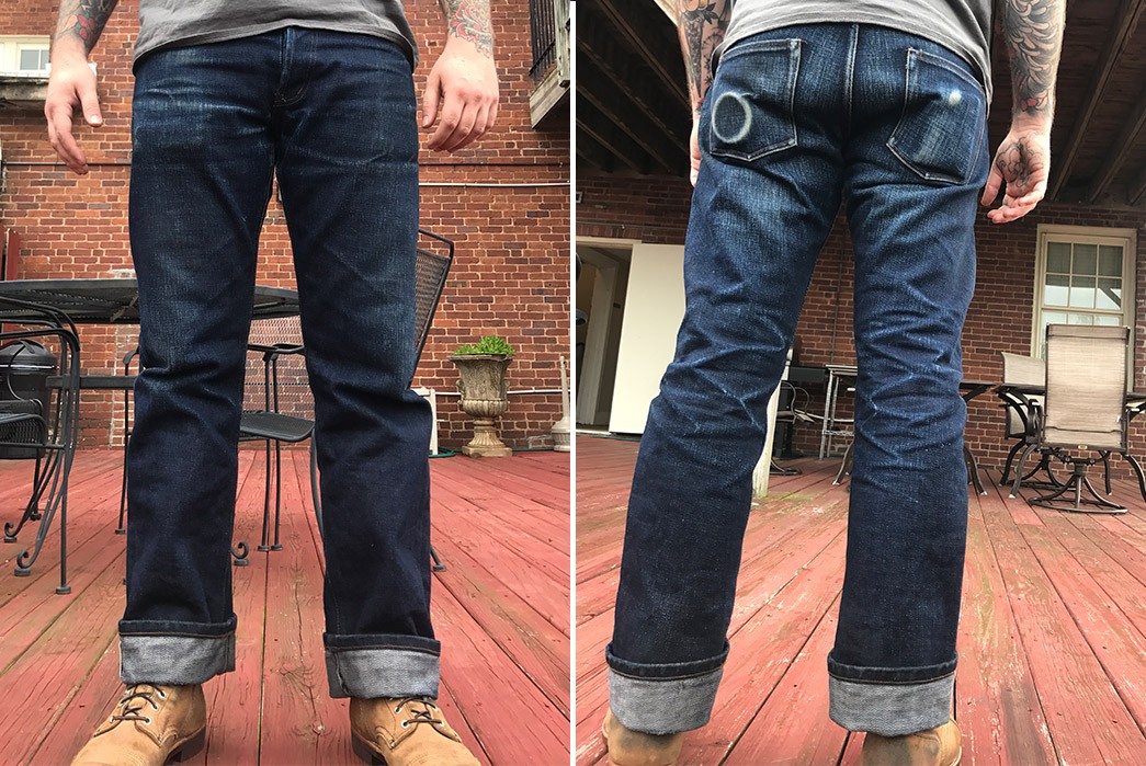 Fade-of-the-Day---Unbranded-321-(14-Months,-1-Wash,-2-Soaks)-model-front-back