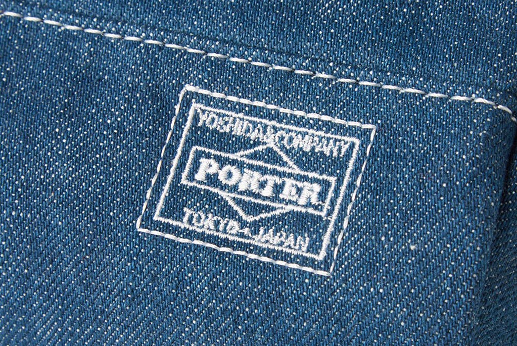 Head-Porter-Denim-Barrel-Shoulder-Bag-label