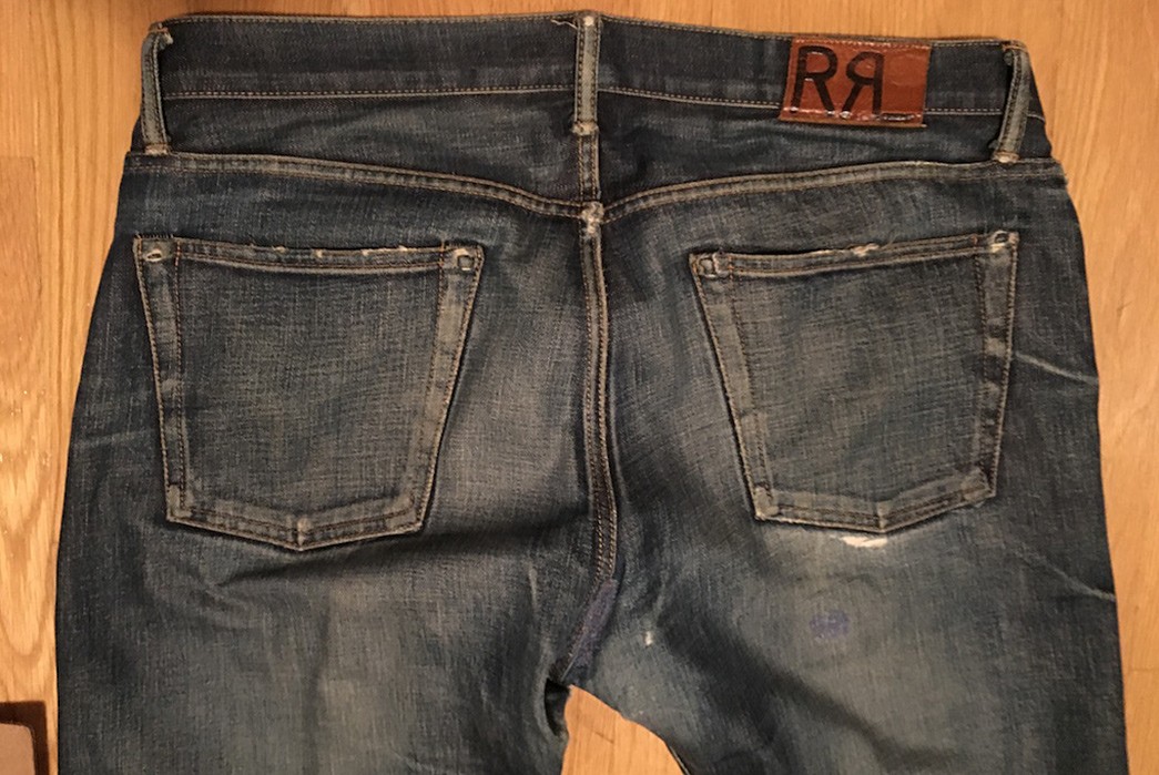 RRL Slim Bootcut (10 Years, 2 Washes, 4 Soaks) - Fade of the Day