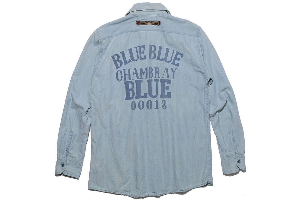 Atelier-&-Repairs'-Unique-Up-Cycled-Chambray-Shirts-are-Made-Using-Vintage-Fabrics-blue-light2-back