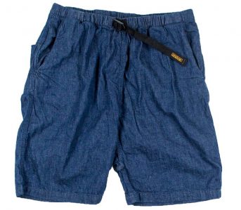 Boulder-Your-Blues-Away-with-orSlow's-Denim-Climbing-Shorts-front