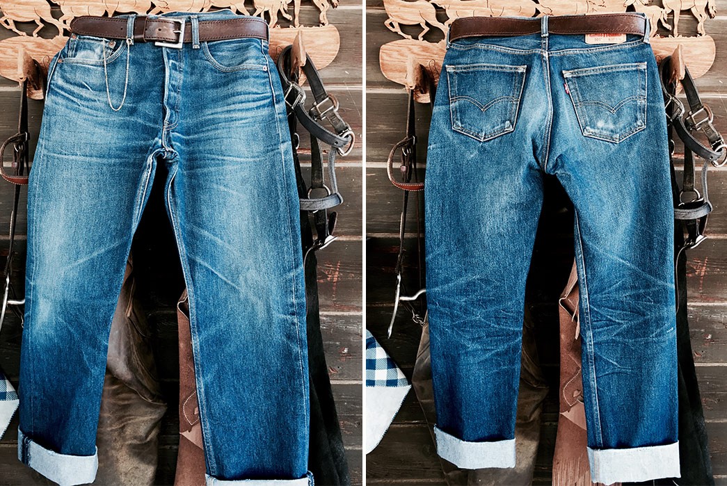Fade-of-the-Day---Levi's-501-STF-(20-Months,-2-Washes,-2-Soaks)-front-back