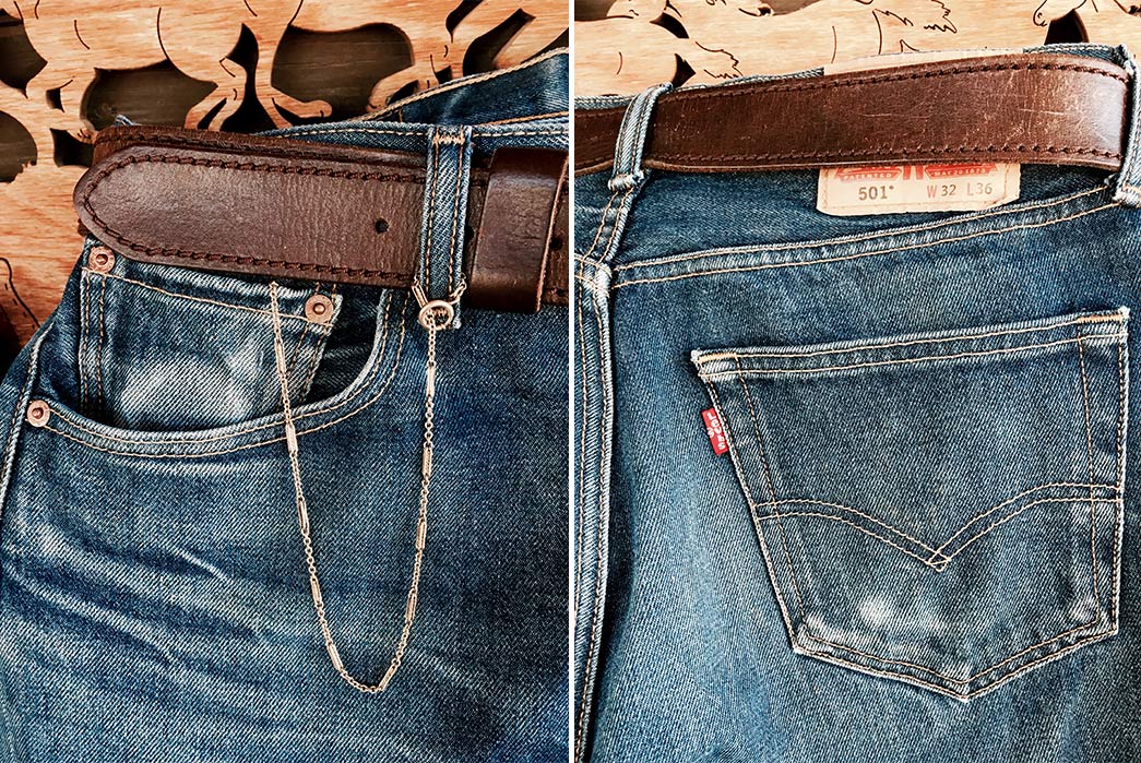 Fade-of-the-Day---Levi's-501-STF-(20-Months,-2-Washes,-2-Soaks)-top-front-back-sides