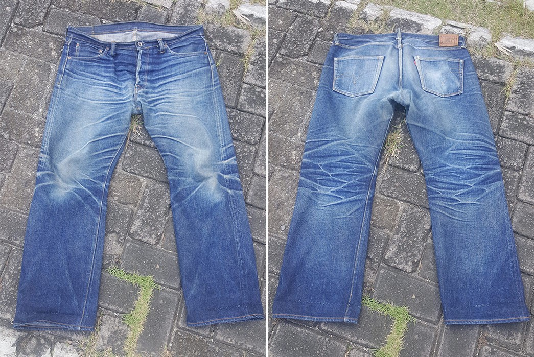 Fade-of-the-Day---Samurai-Jeans-S5000OG-16-oz.-(2-Years,-2-Washes,-1-Soak)-front-back