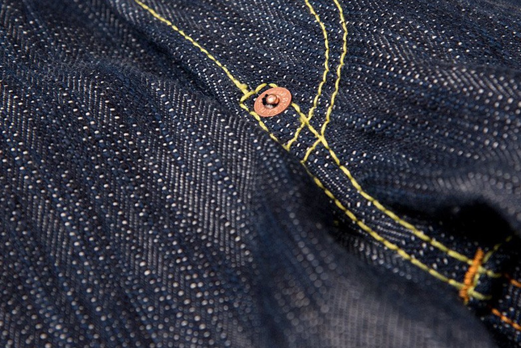 Natural Indigo Selvedge Jeans - Five Plus One