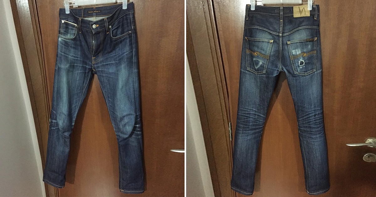 Nudie Jeans Thin Finn (7 Months, 1 Wash, 1 Soak) - the Day
