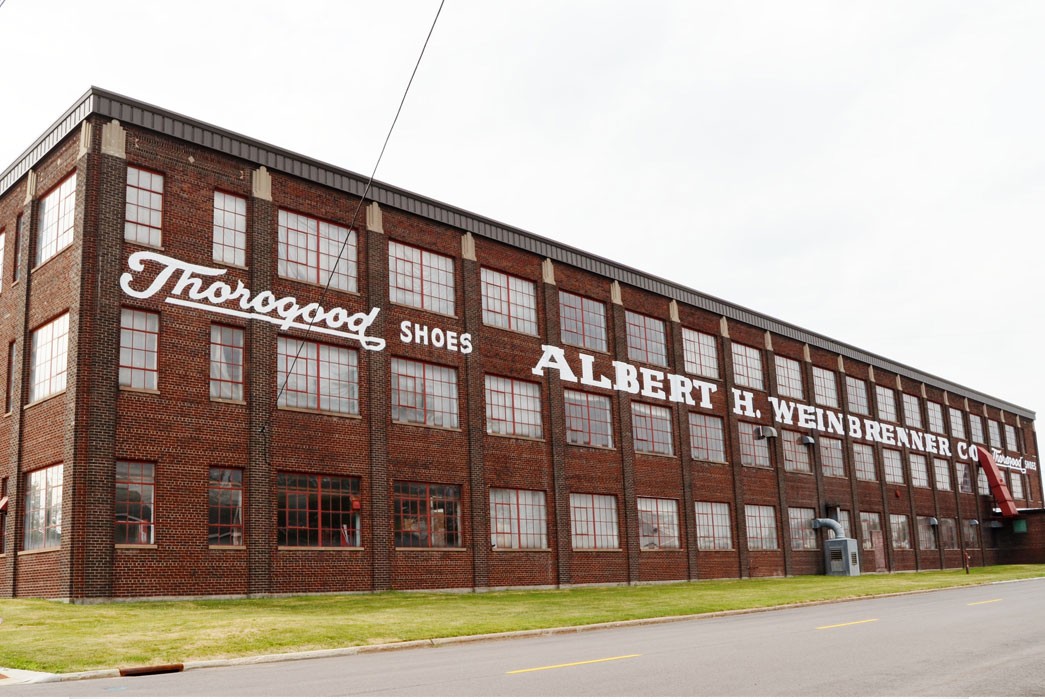 Thorogood's factory in Marshfield, Wisconsin.