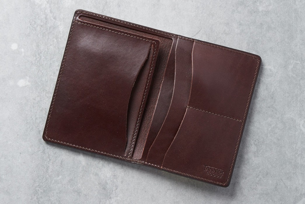 Division-Road-x-Tanner-Goods-Havana-Collection-brown-wallet-open