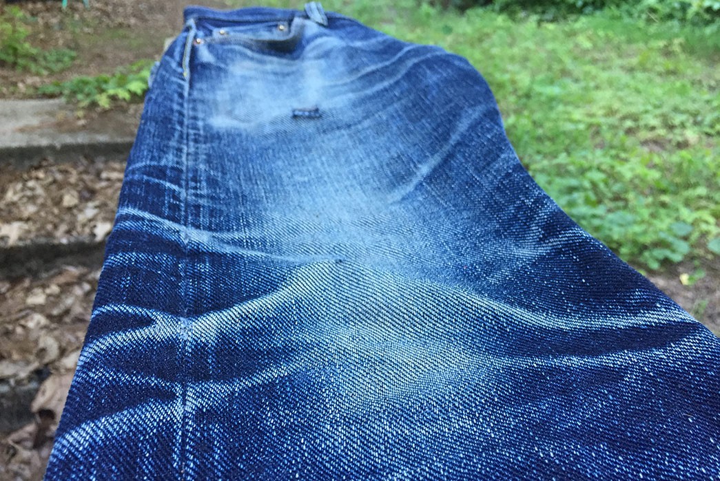 Fade-Friday---Iron-Heart-SExIH22-301s-(2.5-Years,-Unknown-Washes,-1-Soak)-front-right-perspective