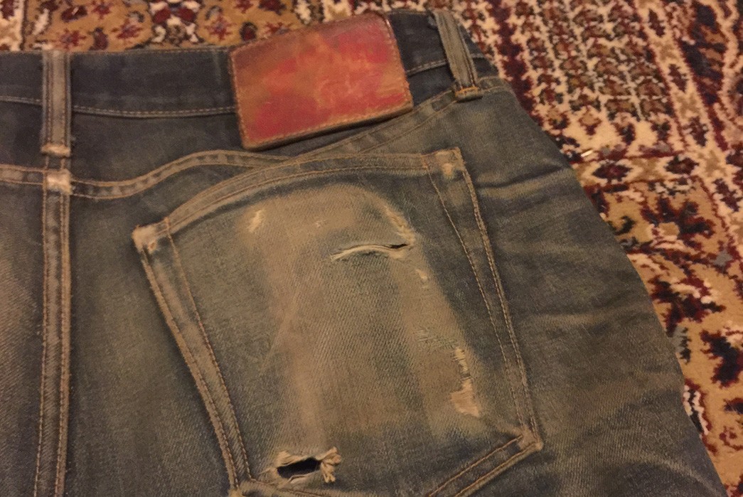Fade-of-the-Day---Left-Field-Chelsea-18-oz.-Japanese-denim-(2-Years,-4-Washes,-2-Soaks)-back-top-right