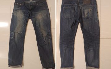 Fade-of-the-Day---Naked-&-Famous-Weird-Guy-(3.5-Years,-3-Washes,-Unknown-Soaks)-front-back