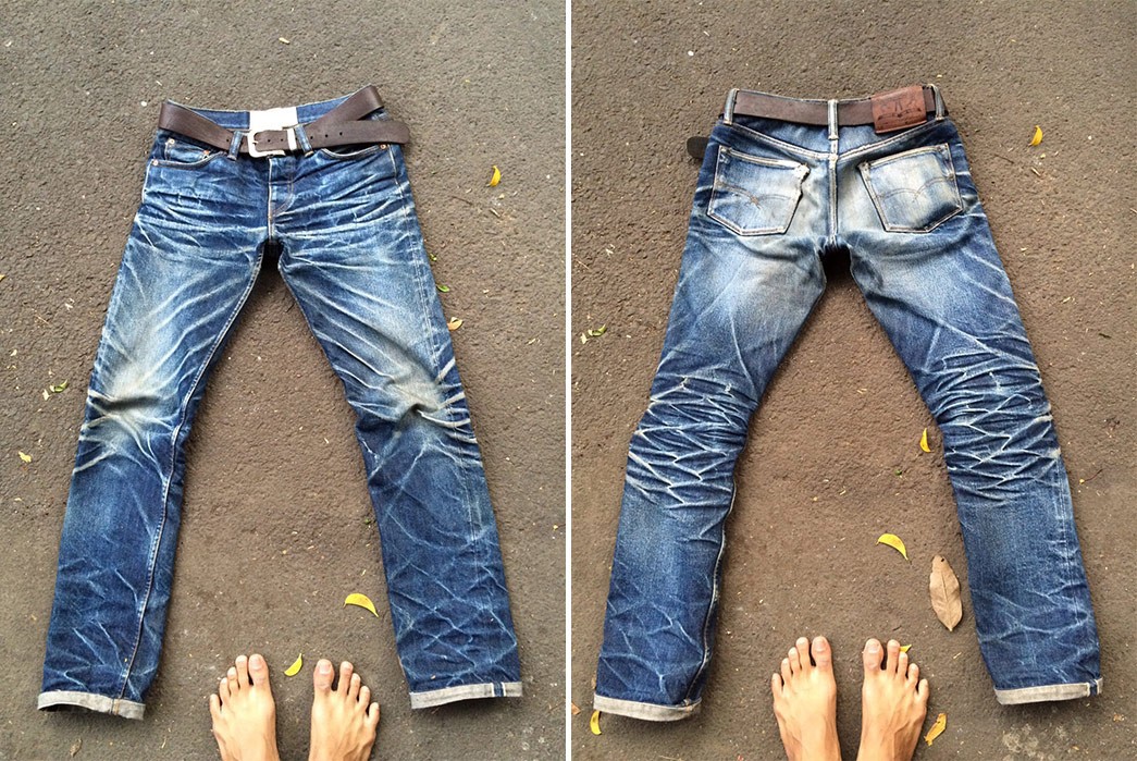 Rise,-Yoke,-and-Inseam---A-Raw-Denim-Anatomy-and-Terminology-Overview-A-pair-of-heavily-faded-Oldblue-Co.-jeans