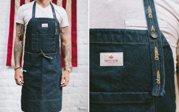 Shockoe-Gets-Grilling-with-Their-Deadstock-Apron-Made-of-Abandoned-Factory-Denim-front-and-front-detailed