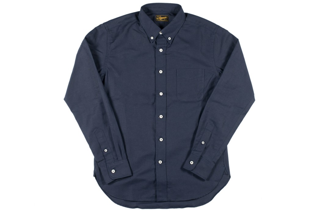Stevenson-Overall-Co.-Old-Ivy-Indigo-Dyed-Oxford-Shirt-front