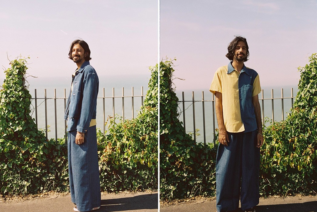 Story-Mfg-Earthshine-Spring-Summer-2018-Lookbook-male-side-and-front-blue-yellow