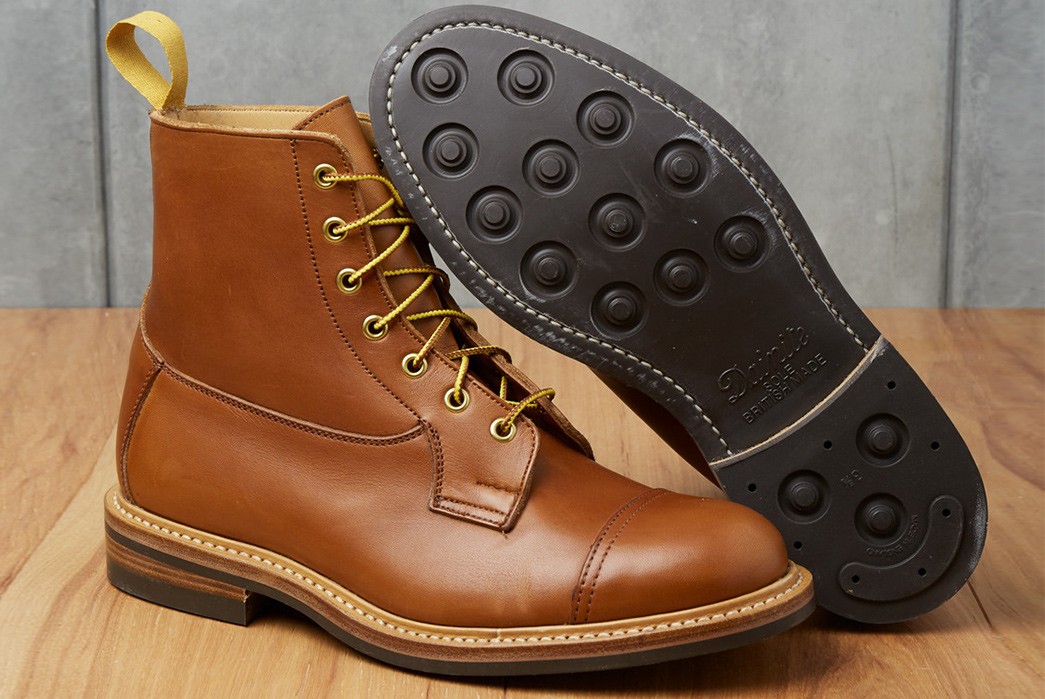Tricker's-x-Division-Road-Allan-Cap-Toe-Boot-pair-front-side-and-bottom