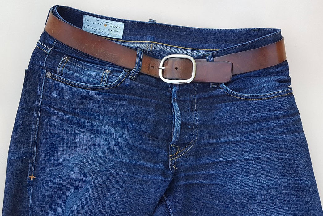 Fade-of-the-Day---Jack-Barba-Japanese-Selvedge-Wallet-and-Leather-Belt-(2-Years)-pants-front-top