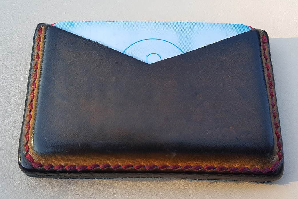 Fade-of-the-Day---Jack-Barba-Japanese-Selvedge-Wallet-and-Leather-Belt-(2-Years)-wallet-outside